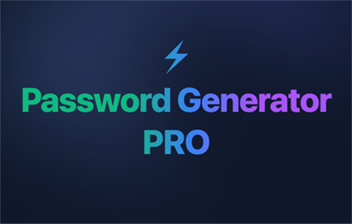 Password Generator PRO