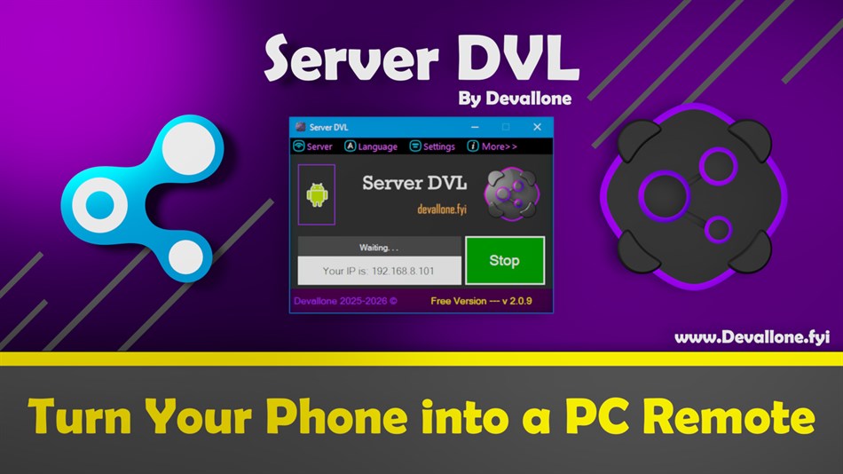 Server DVL (Windows) 由: Devallone