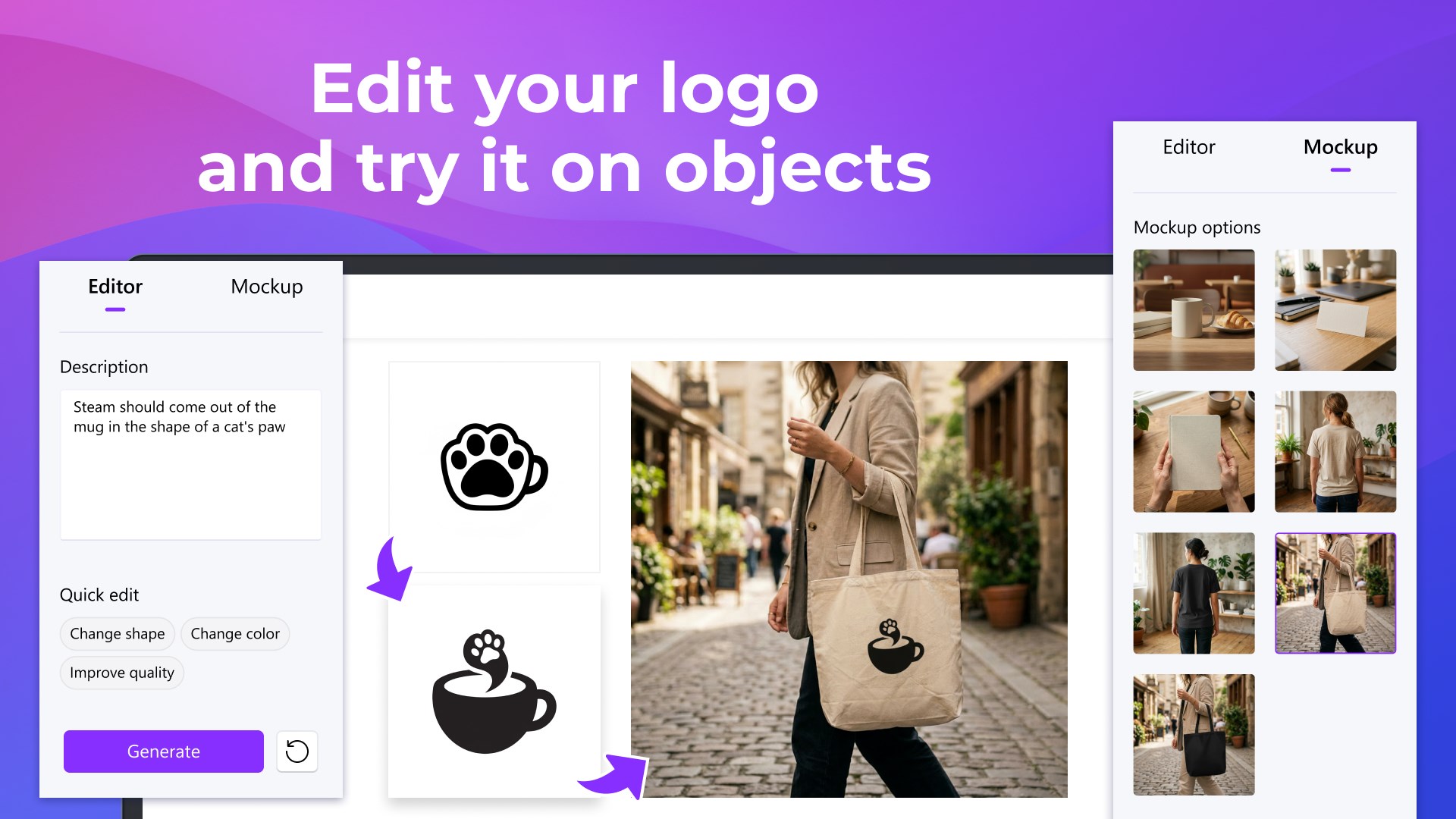 Flyer and Business Card Maker - Brand Identity Creator screenshot