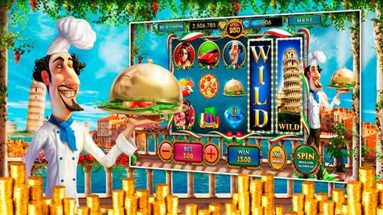 Pisa Tower Casino - Italian Slots screenshot 1