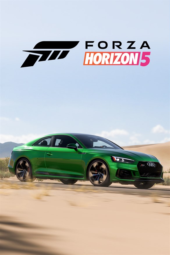 Forza Horizon 5 2018 Audi RS 5 Xbox Series X|S and Xbox One cover art
