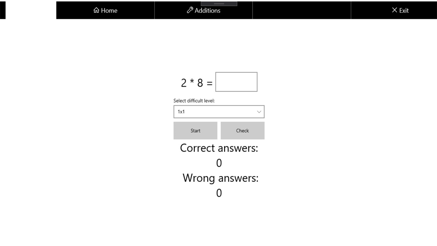 #4. Mental arithmetic Fast and easy (Windows) 由: Ivan Bondaruk
