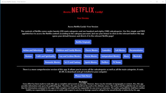 Access Netflix Easily! - Free Version. screenshot 10