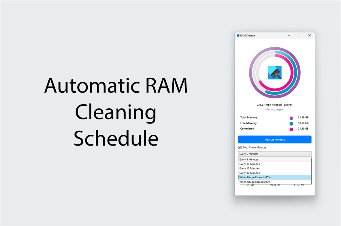 #2. Ram Cleaner - Boost Your Memory (Windows) Podle: EvlarSoft LLC