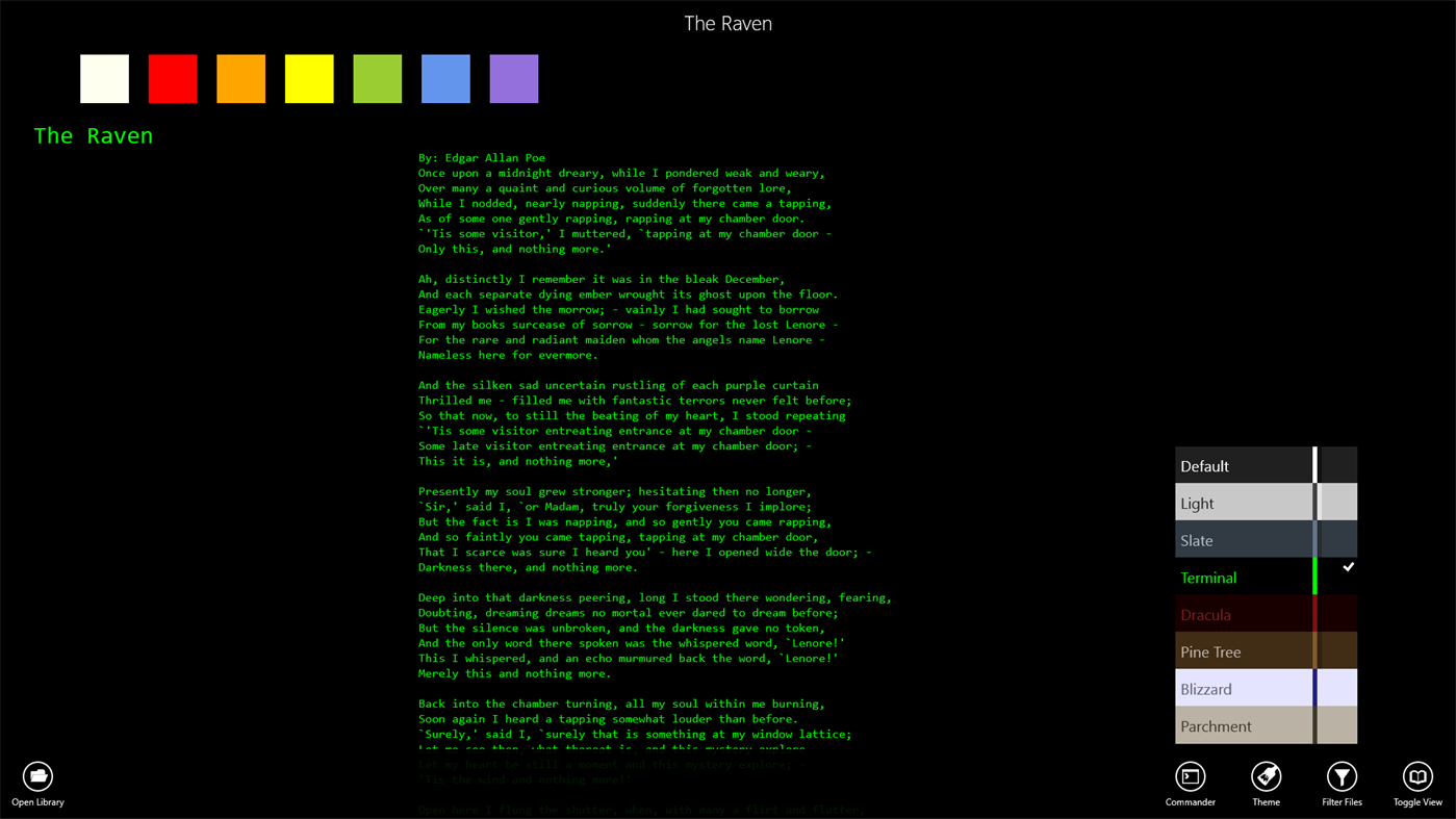 #7. Textual (Windows) 由: Samuel Wronski