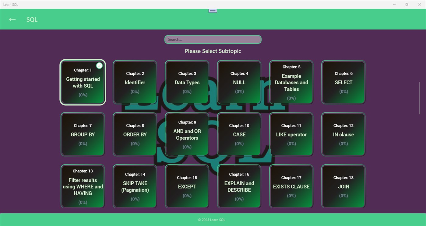 #3. Learn SQL (Windows) 作者: Narendrayadav