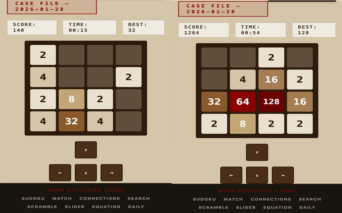 Detective Tiles — Combine the Clues