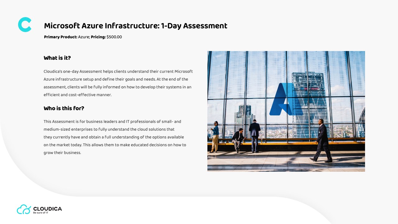 Microsoft Azure Infrastructure: 1-Day Assessment – Microsoft Azure 