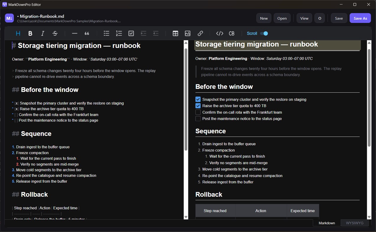 #9. MarkDownPro (Windows) Podle: azoksky