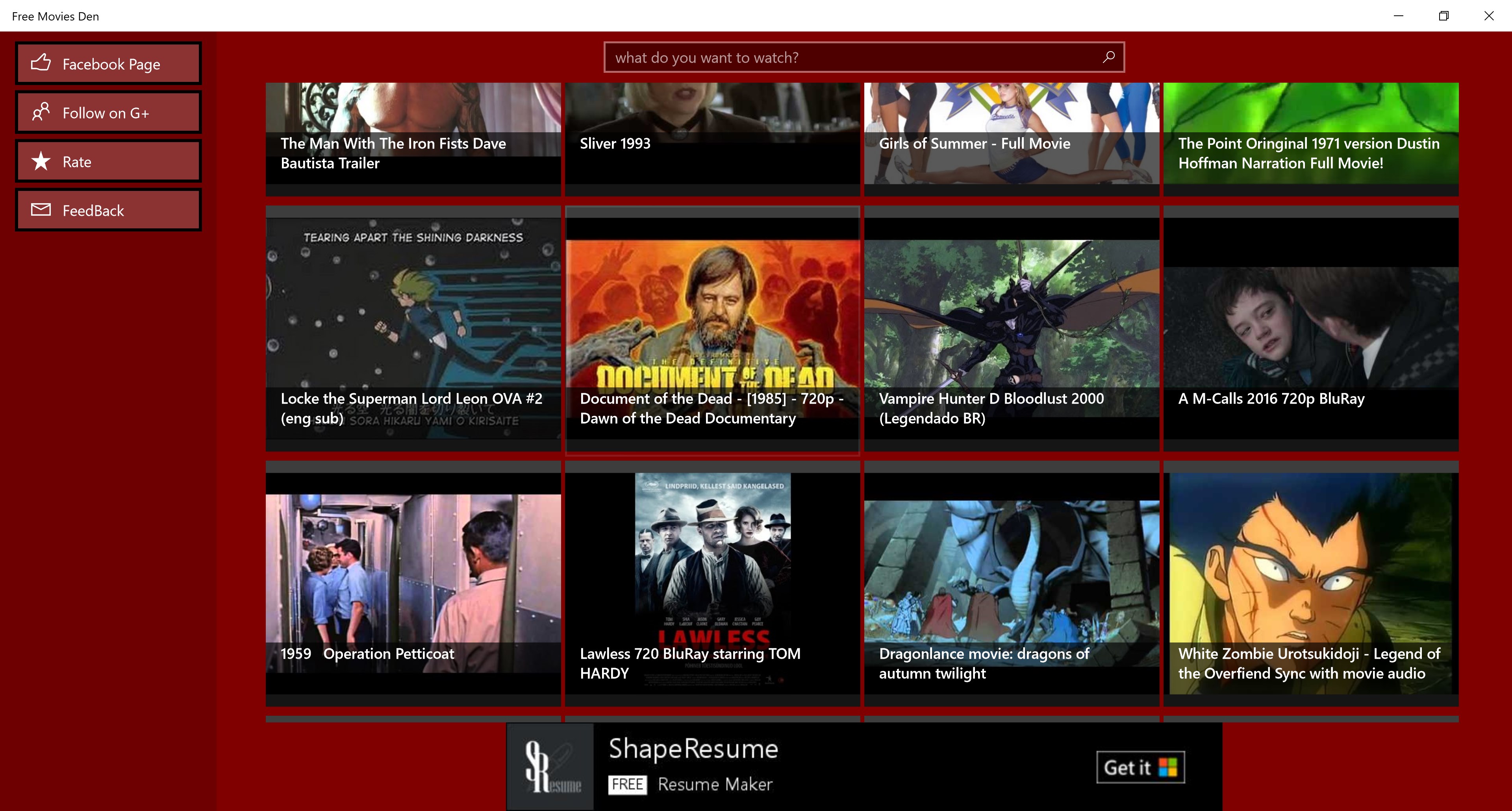 Microsoft Free Movies Unlimited