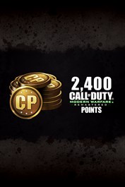 2 400 Call of Duty®: Modern Warfare® Remastered -pistettä