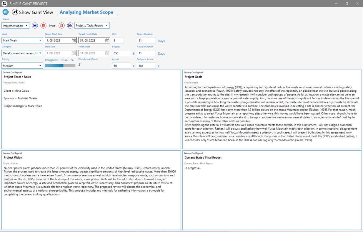 #4. Simple Gantt Project (Windows) 由: FiLiT Platform