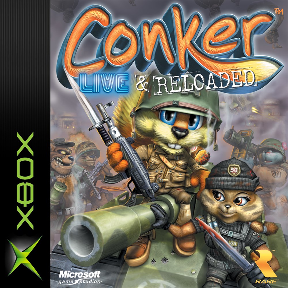 Conker: Live and Reloaded cover art (full size)