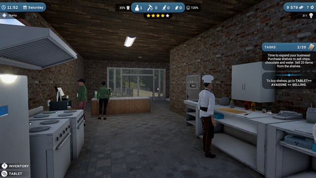 Thief in Cafe screenshot 1