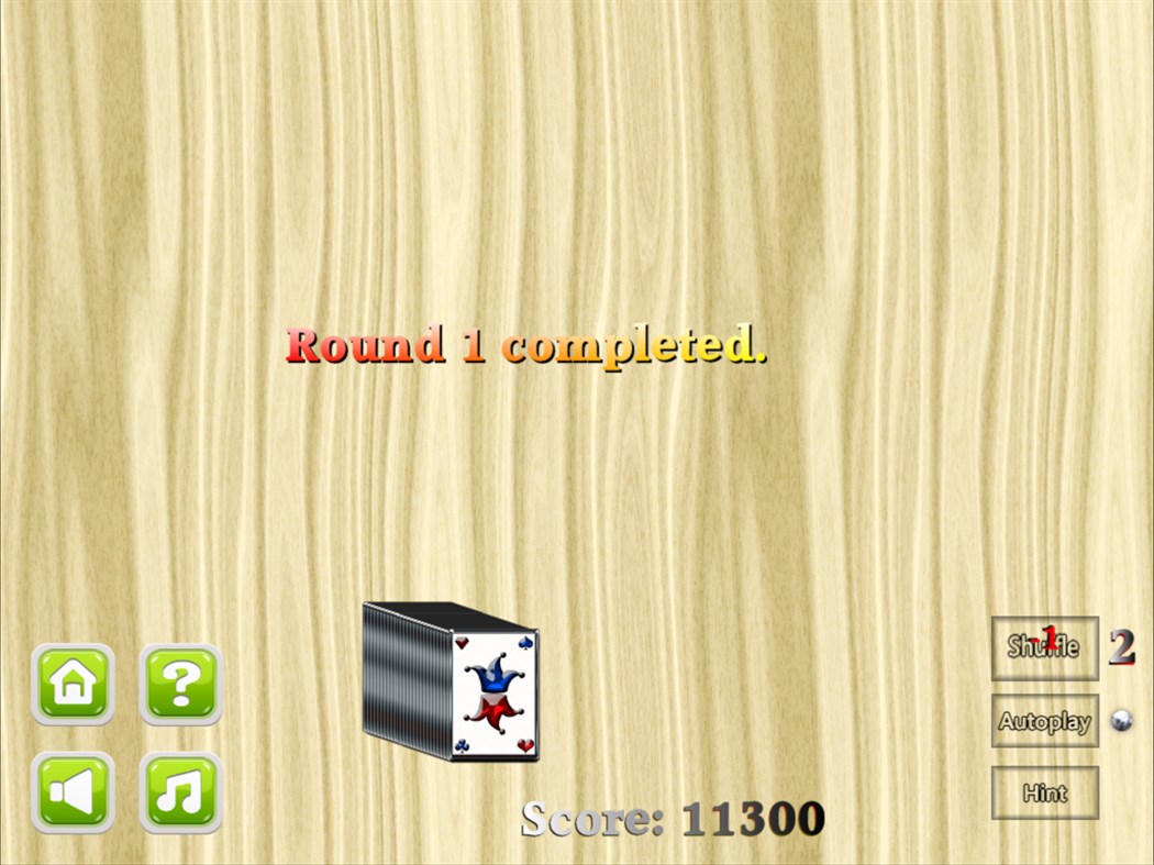 #8. TriPeaks Solitaire card game (Windows) By: Delightly Creative