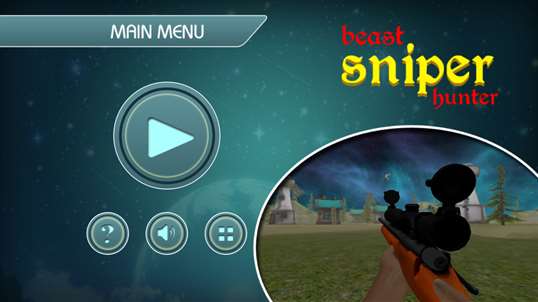 Beast Sniper Hunter screenshot 1