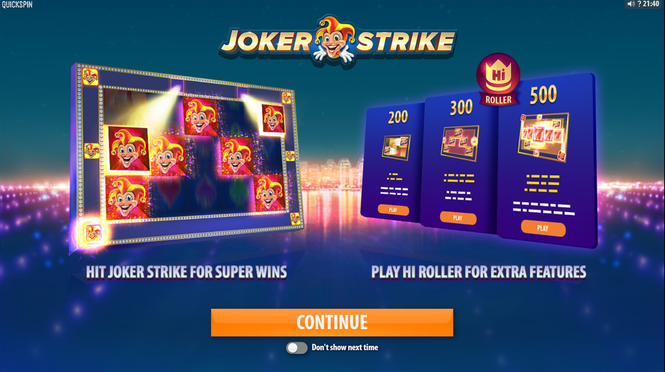 Joker Strike