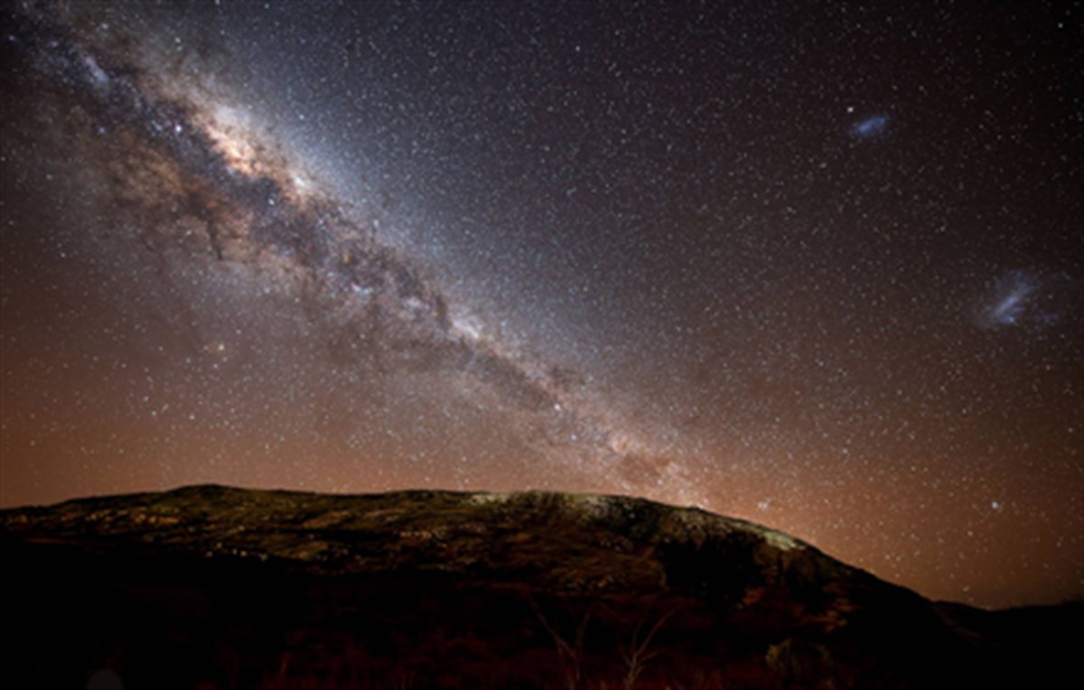 Night Sky Stars Wallpaper New Tab