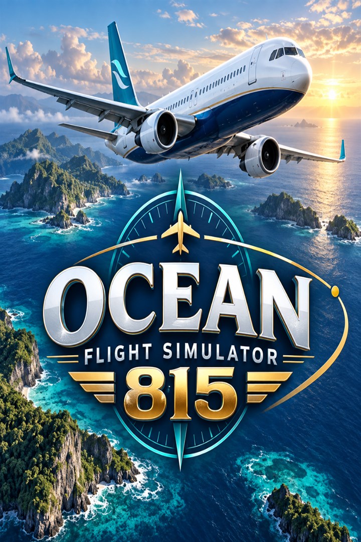Ocean Flight Simulator 815 — official Xbox artwork