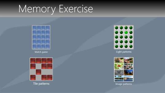 Memory Exercise screenshot 5