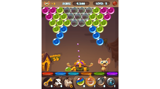 Bubble Shooter Kitty Hello screenshot 5