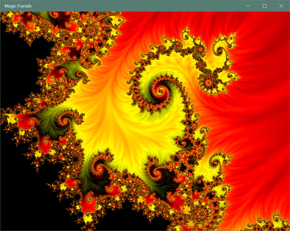 #2. Magic Fractals (Windows) 由: Мистер Кибернетик