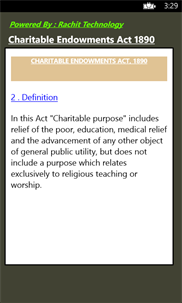 Charitable Endowments Act 1890 screenshot 3