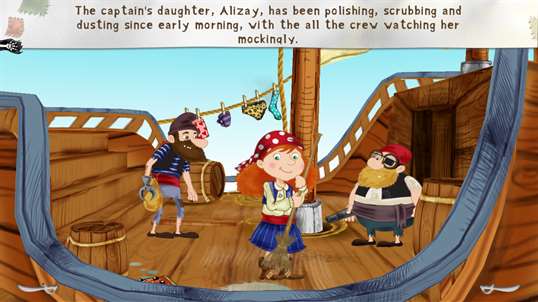 Alizay, pirate girl screenshot 2