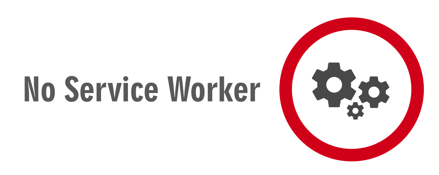 No Service Worker marquee promo image