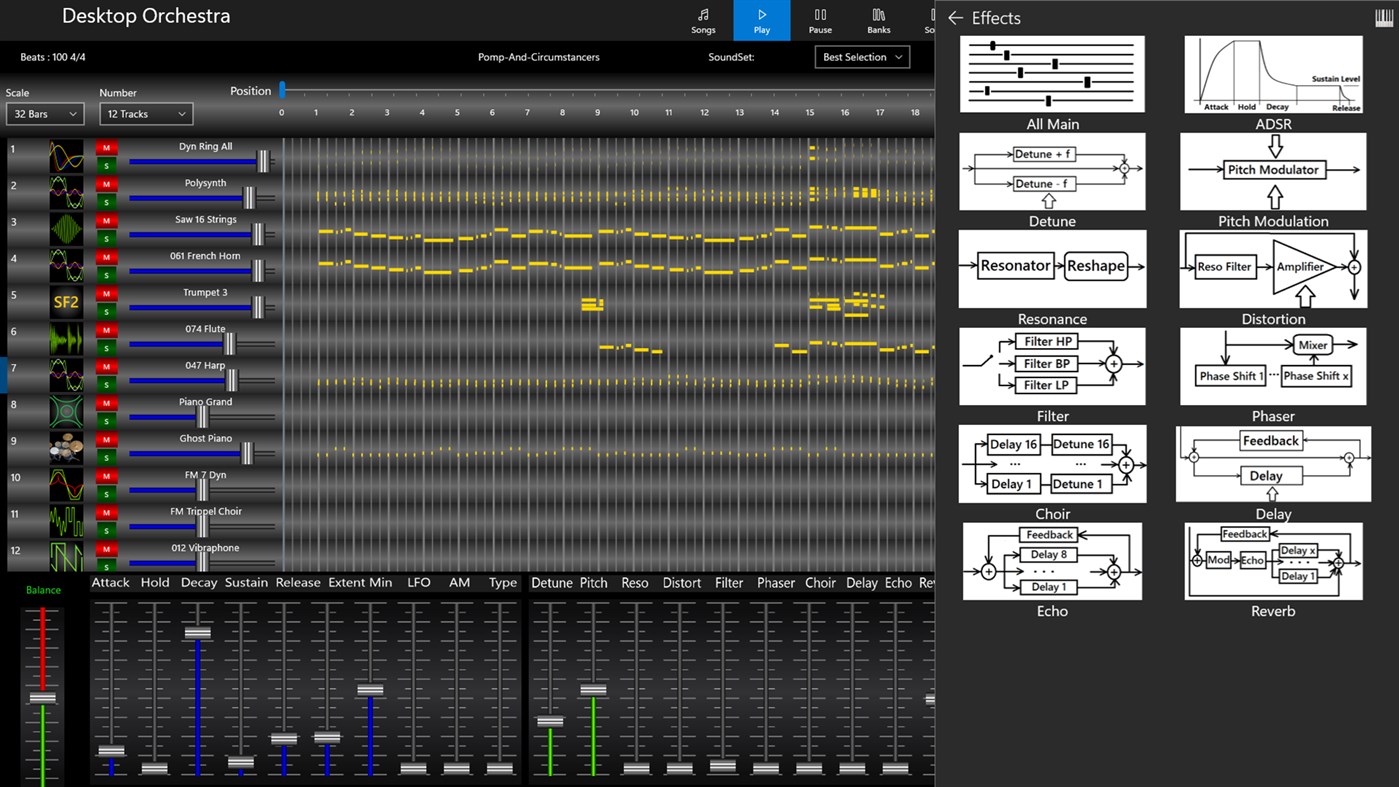 #2. Desktop Orchestra (Windows) By: SoundDesigner