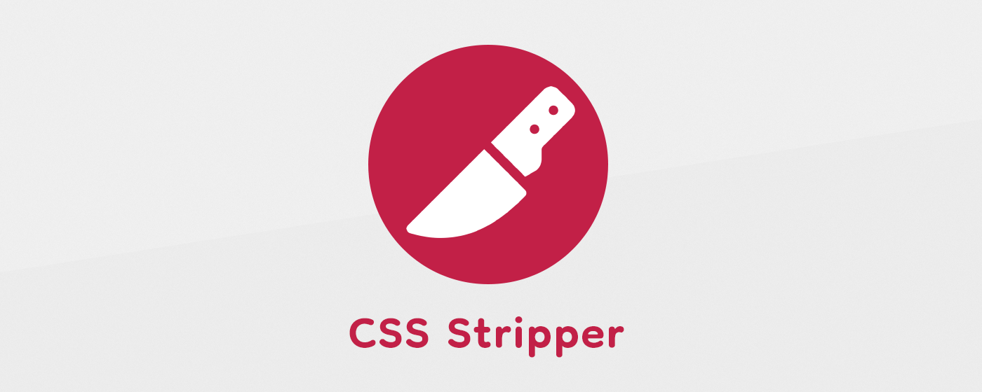 CSS Stripper marquee promo image