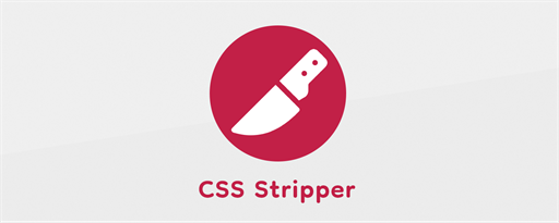 CSS Stripper marquee promo image