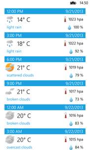 myWeather screenshot 3