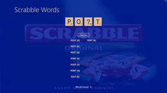 ScrabbleWords screenshot 3