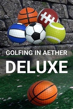 Cover poster for Golfing in Aether Deluxe Edition