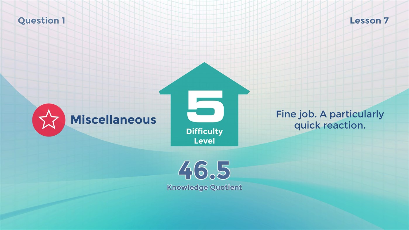 #3. Trivia: Knowledge Trainer - the Quiz Game (Windows) 由: the binary family