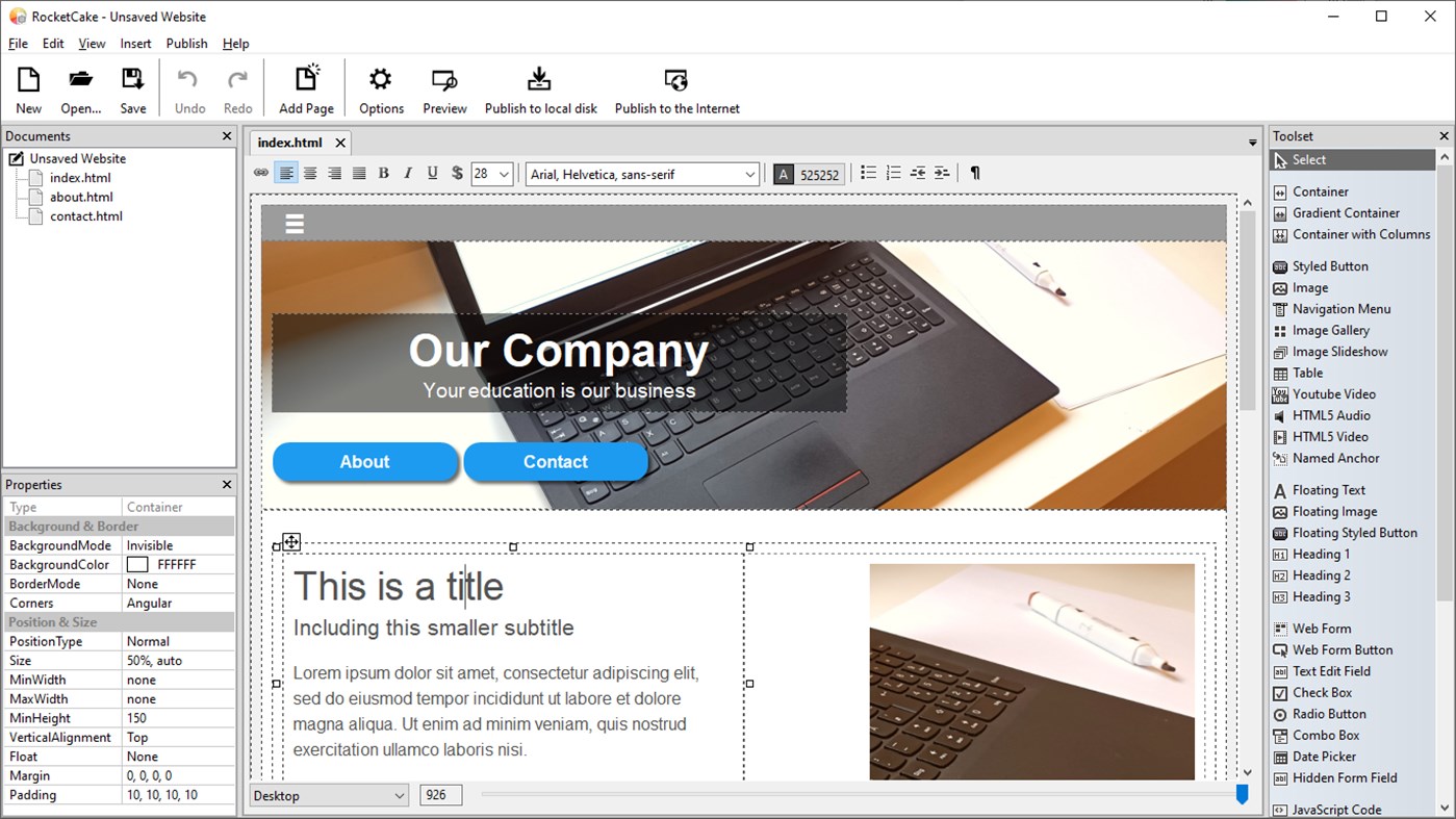 #5. RocketCake Professional (Windows) 作者: Ambiera