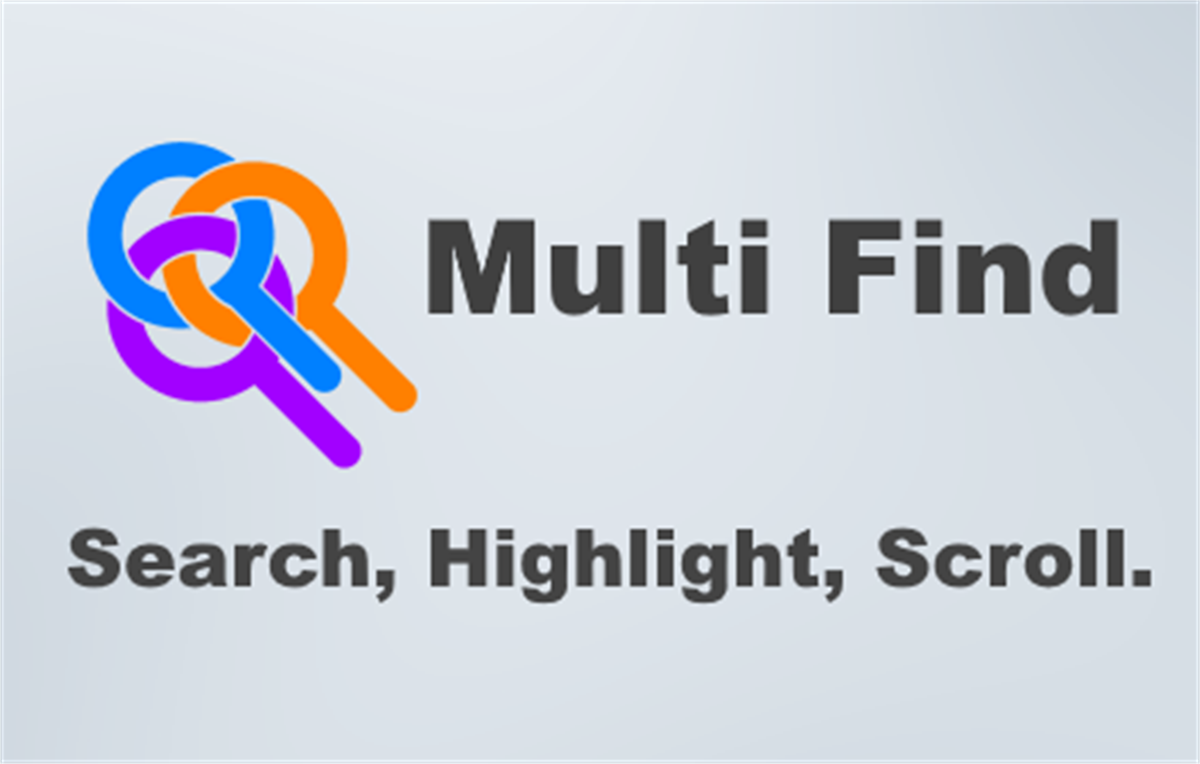 Multi Find: Search and Highlight