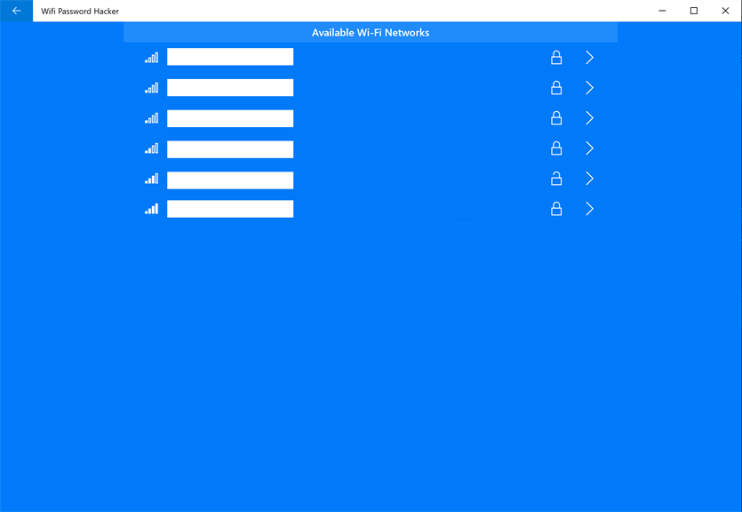 WiFi Hacker Prank – Microsoft-toepassings