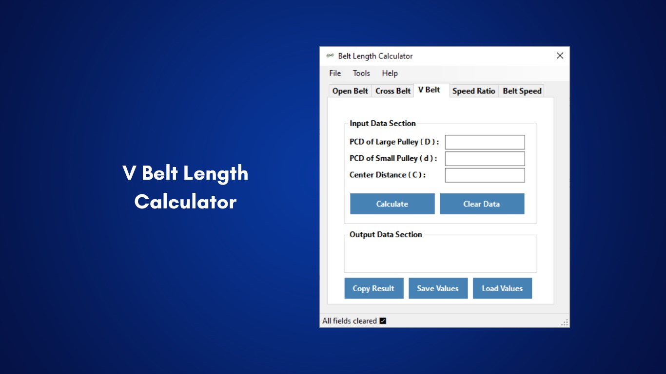 Belt Length Calculator – Last ned og installer i Windows