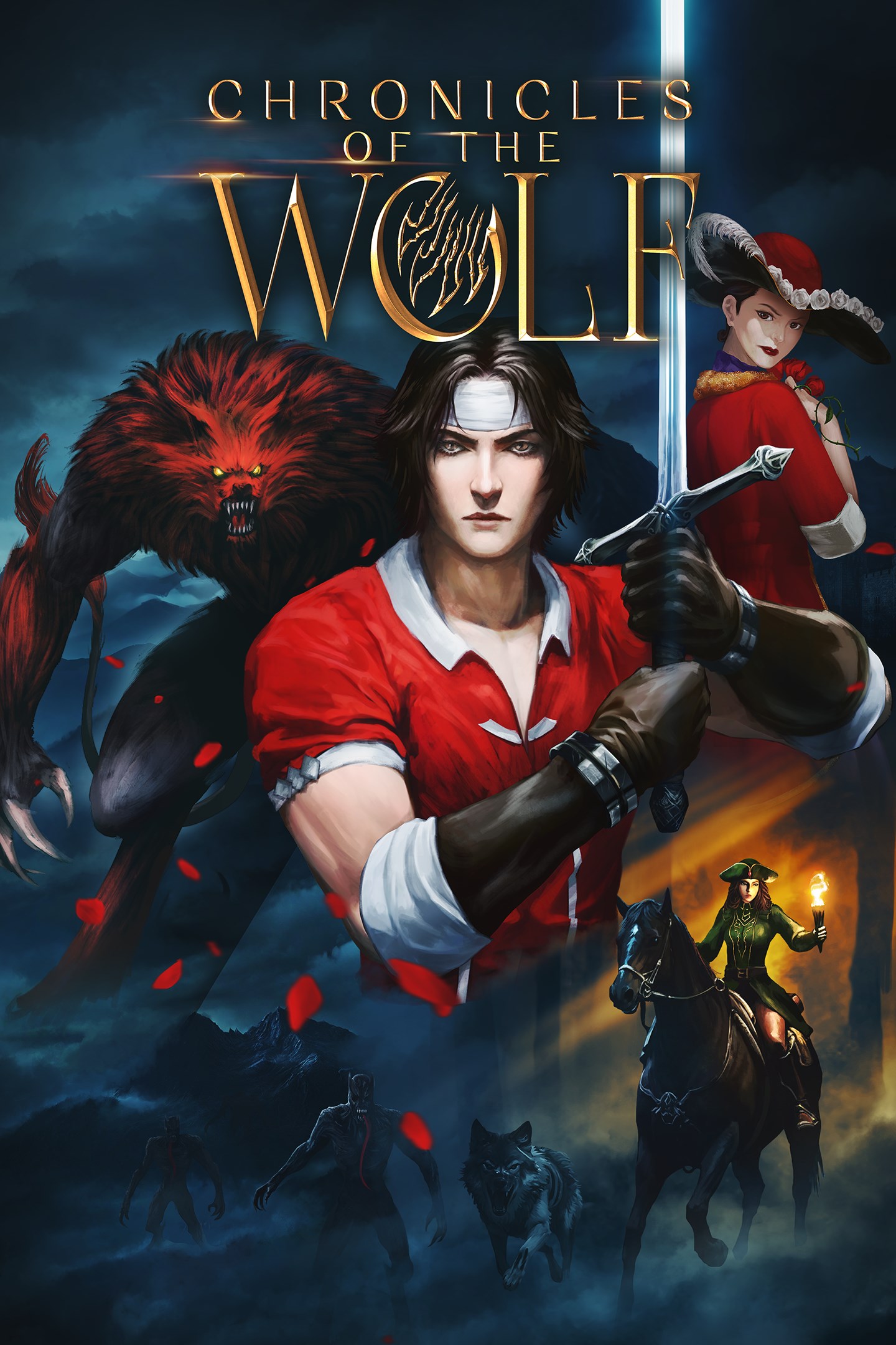 Toma de caja de Chronicles of the Wolf