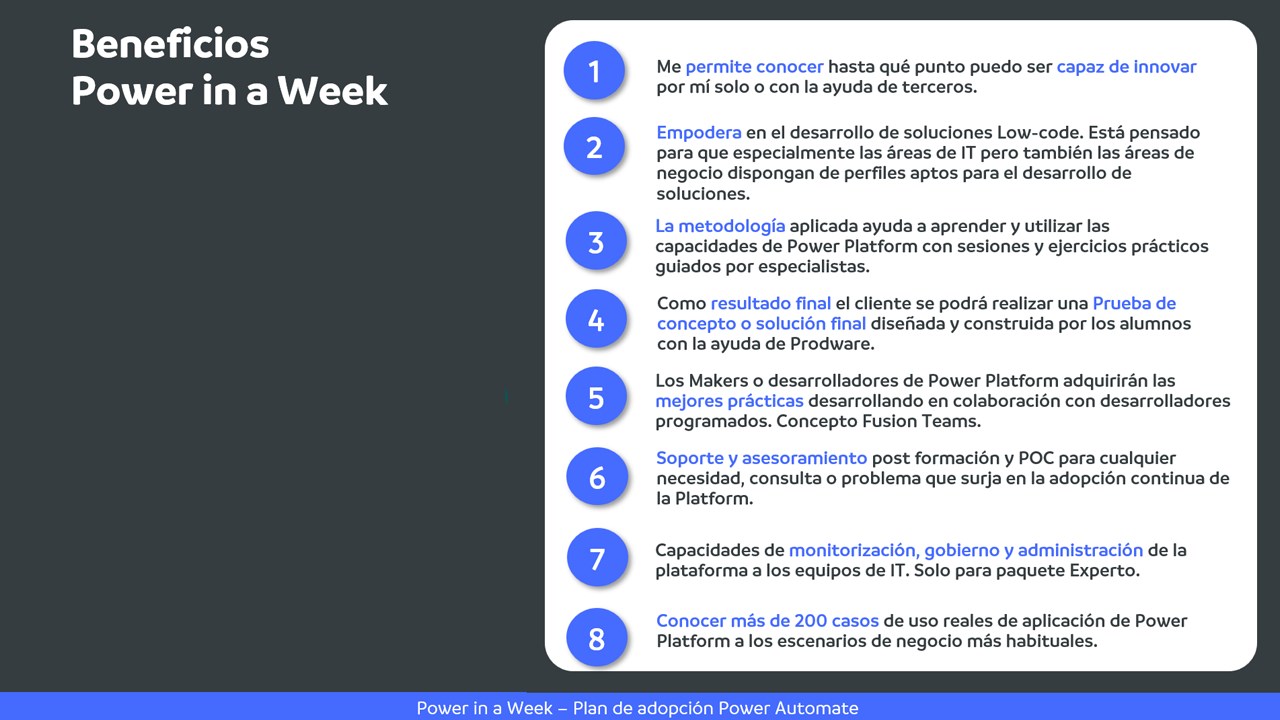 Snapshot 3 of Power Automate in a Week | Experto | 5 días