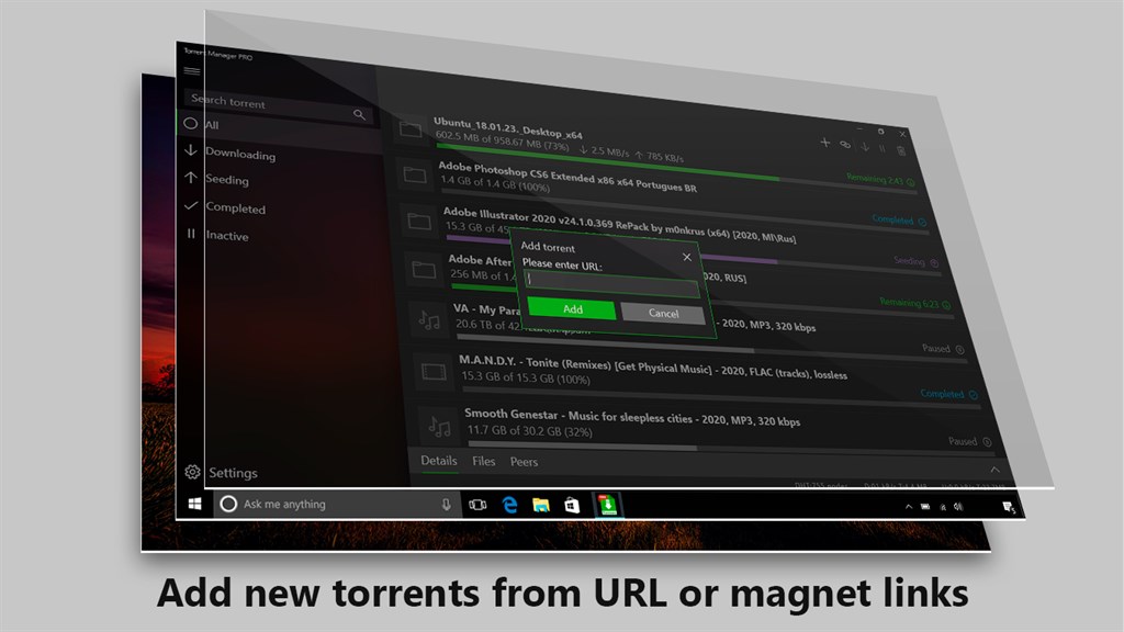 Torrent Manager PRO - Microsoft Apps