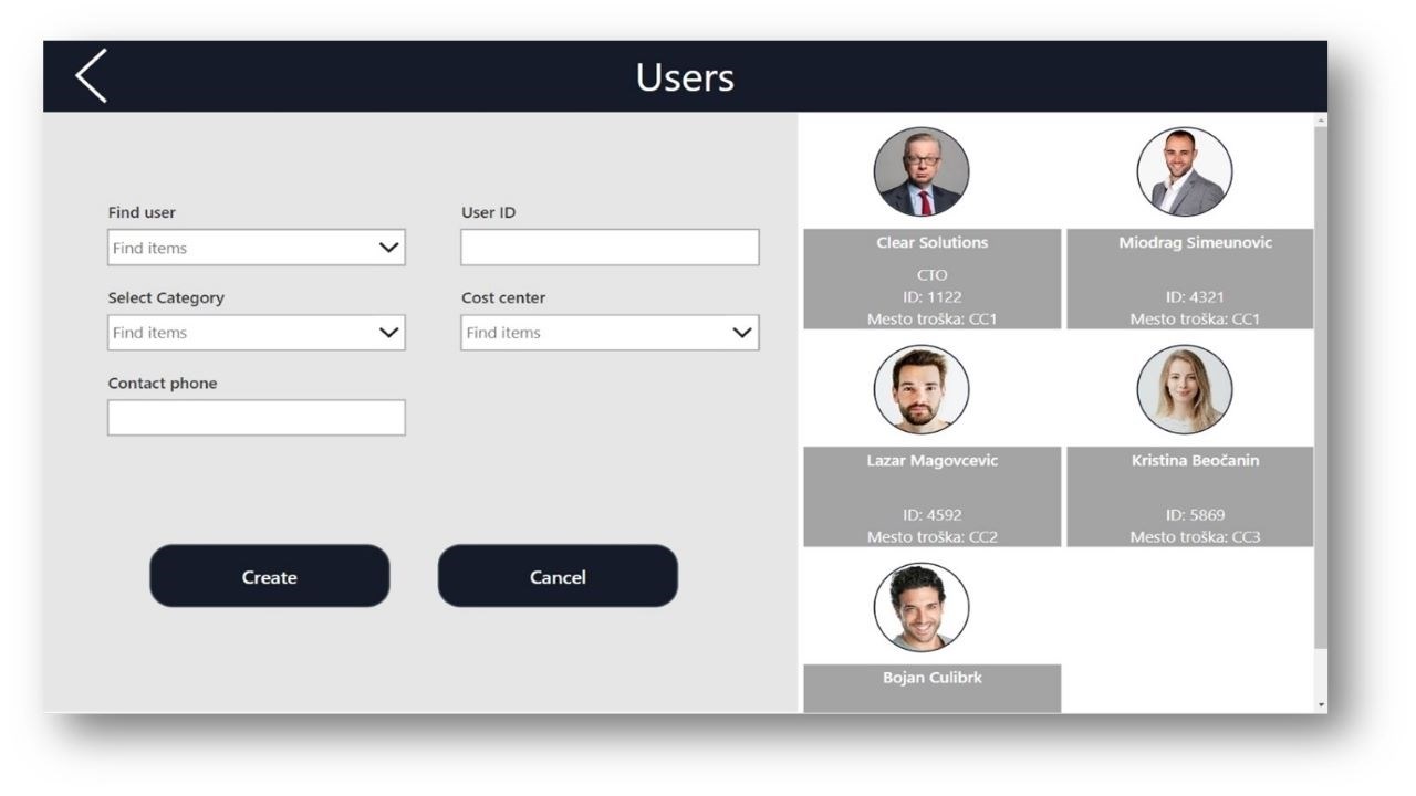 Snapshot 3 of Car Fleet Management Application