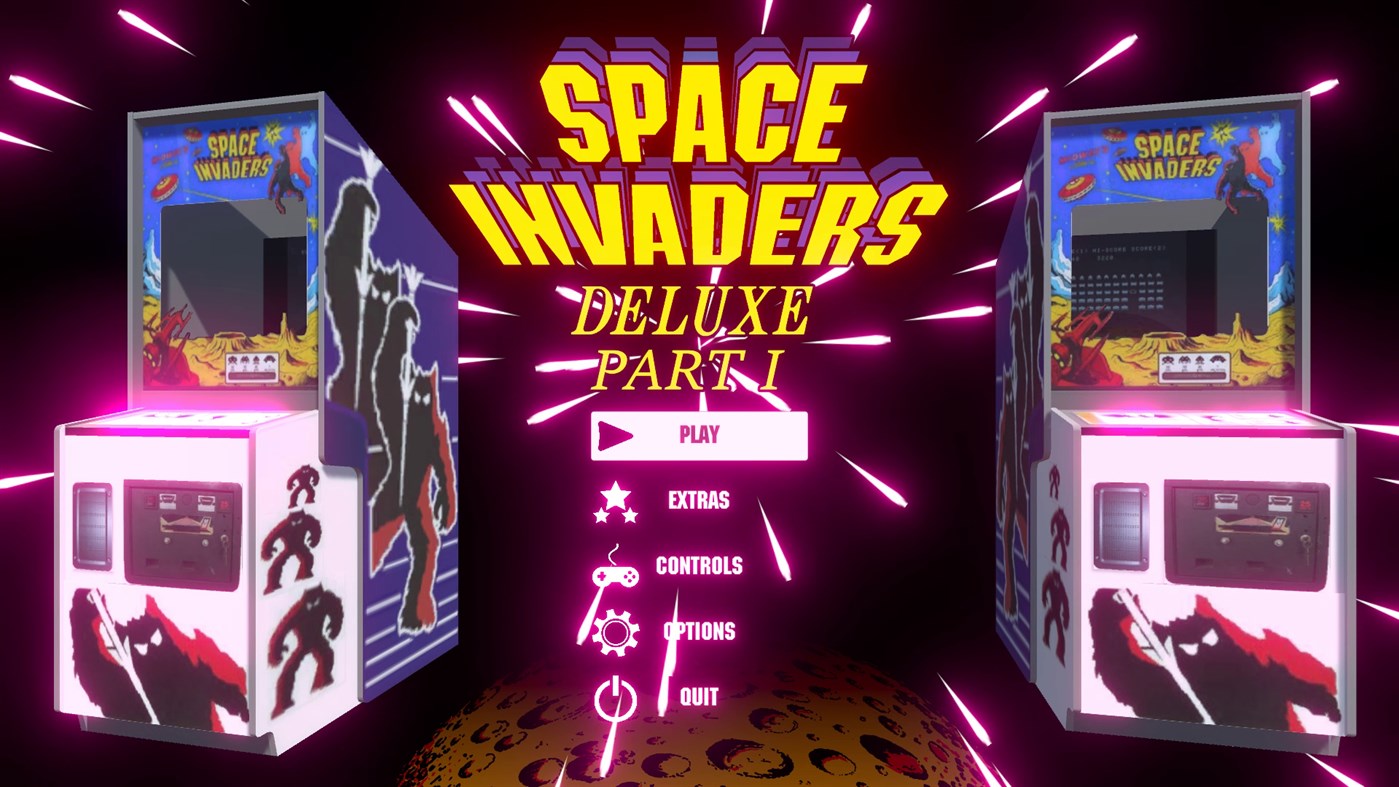 #3. Space Invaders Deluxe Part 1 (Windows) Bởi: VR Game Studio