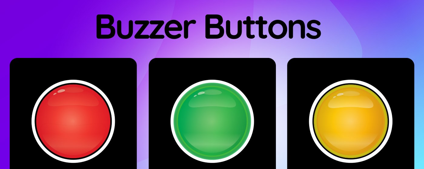 Buzzer Buttons