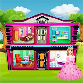 Doll House Design: Girl Home Decorations, Color By Number