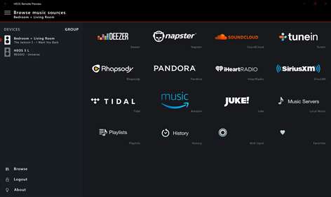 HEOS Remote Preview Screenshots 2