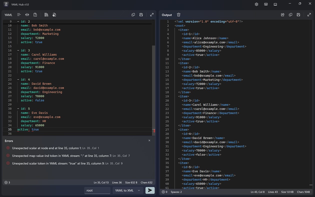 #4. YAML Hub (Windows) Podle: Aadhil RF
