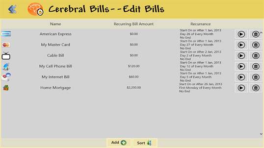 Cerebral Bills screenshot 3